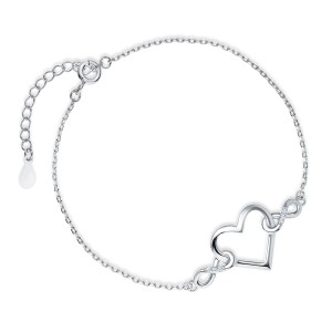 Bratara argint cu inima infinit DiAmanti Z1842BR_W-DIA (Argint 925‰ 1,7 g.) Bratara argint cu inima infinit DiAmanti Z1842BR_W-DIA (Argint 925‰ 1,7 g.)